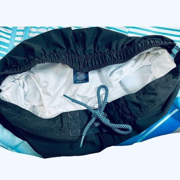 GEORGE Striped Swim Trunks - Picture 3 of 8